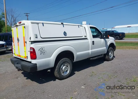2014 Ford F-250 Xl из США, поврежденный, VIN 1FTBF2B66EEA75168